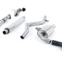 Renault Megane Renaultsport II (Cup, Trophy/Trophy R) - Resonated Turbo-Back Exhaust System with Catalyst Delete