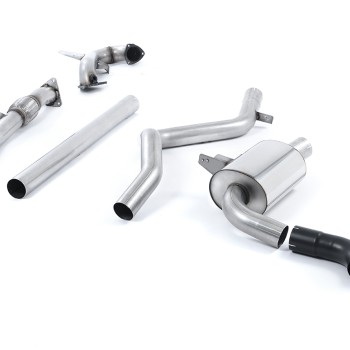 Renault Megane Renaultsport II (Cup, Trophy/Trophy R) - Non-Resonated Turbo-Back Exhaust System with Catalyst Delete