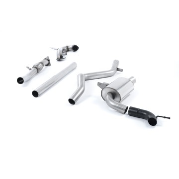 Renault Megane Renaultsport II (Cup, Trophy/Trophy R) - Non-Resonated Turbo-Back Exhaust System with Catalyst Delete