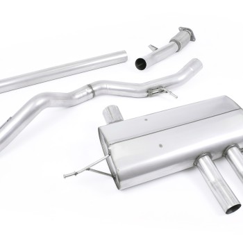 Renault Megane Renaultsport 280 (Non GPF Models) - Non-Resonated Cat-Back Exhaust System - Uses OE Tips