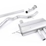Renault Megane Renaultsport 280 (Non GPF Models) - Non-Resonated Cat-Back Exhaust System - Uses OE Tips