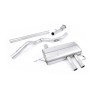 Renault Megane Renaultsport 280 (Non GPF Models) - Non-Resonated Cat-Back Exhaust System - Uses OE Tips