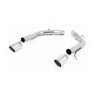 Range Rover Sport TDV6 & TDV8 L494 - Rear Silencer Delete with Polished GT-90 Trims