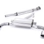 Toyota GT86/Subaru BRZ - Resonated (Quieter) Secondary Cat-Back Exhaust System with Polished GT-115 Trims