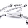 Toyota GT86/Subaru BRZ - Non-Resonated (Louder) Primary Cat-Back Exhaust System with Polished GT-115 Trims