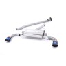Toyota GT86/Subaru BRZ - Non-Resonated (Louder) Secondary Cat-Back Exhaust System with Burnt Titanium Trims