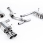 Subraru Impreza WRX & STi (2014 - 2021) - Resonated (Quieter) Cat-Back Exhaust System with Polished GT-100 Tips - EC Approved