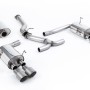Subraru Impreza WRX & STi (2014 - 2021) - Resonated (Quieter) Cat-Back Exhaust System with Titanium GT-100 Tips - EC Approved