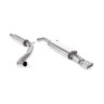 Seat Ibiza 1.9 TDI/FR 1.8 20VT - Resonated (Quieter) Cat-Back Exhaust System with Twin JET Trims
