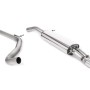 Seat Ibiza 1.9 TDI/FR 1.8 20VT - Non-Resonated (Louder) Cat-Back Exhaust System with Twin Jet Trims
