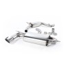 Seat Leon Cupra 2.0T FSI - Resonated (Quieter) Cat-Back Exhaust System with Single Polished Oval Tip
