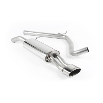 Seat Ibiza 1.9 TDI/1.8 20VT - Non-Resonated (Louder) Cat-Back Exhaust System with Polished Oval Trim (For Facelift cars)