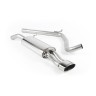 Seat Ibiza 1.9 TDI/1.8 20VT - Non-Resonated (Louder) Cat-Back Exhaust System with Polished Oval Trim (For Facelift cars)
