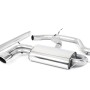 Seat Leon 2.0 TDI - Non-Resonated (Louder) Cat-Back Exhaust System with Oval Tips (Non Detachable)