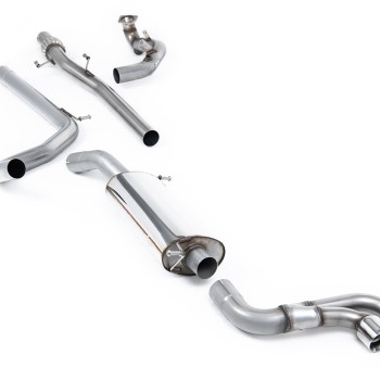 Seat Ibiza Cupra/Bocanegra 1.4 TSI - Turbo-Back Exhaust System with Catalyst Delete - Non-Resonated