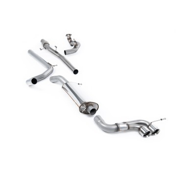 Seat Ibiza Cupra/Bocanegra 1.4 TSI - Turbo-Back Exhaust System with Catalyst Delete - Non-Resonated