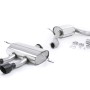Seat Leon Cupra R 2.0 TSI 265ps - Resonated (Quieter) Cat-Back Exhaust System with Dual Cerakote Black Tips