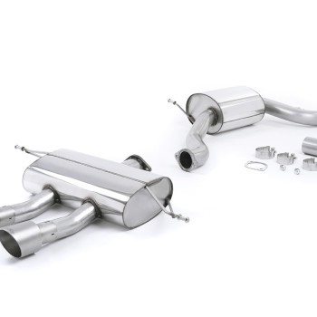 Seat Leon Cupra R 2.0 TSI 265ps - Resonated (Quieter) Cat-Back Exhaust System with Dual Titanium GT100 Tips