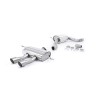 Seat Leon Cupra R 2.0 TSI 265ps - Resonated (Quieter) Cat-Back Exhaust System with Dual Titanium GT100 Tips