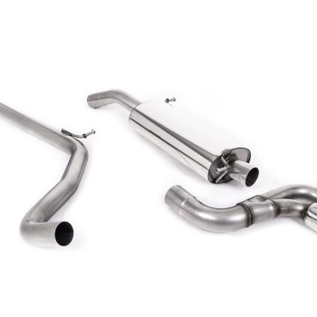 Seat Ibiza Cupra/Bocanegra 1.4 TSI - Non-Resonated (Louder) Cat-Back Exhaust System with Twin Polished Tips