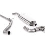 Seat Ibiza Cupra/Bocanegra 1.4 TSI - Non-Resonated (Louder) Cat-Back Exhaust System with Twin Polished Tips