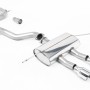 Seat Leon Cupra R 2.0 TSI 265ps - Non-Resonated (Louder) Cat-Back Exhaust System with Dual Polished GT100 Tips