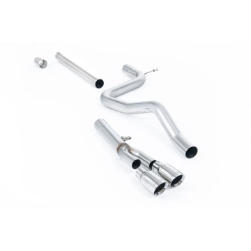 Seat Leon FR 2.0 TDI 150 - Non-Resonated (Louder) Cat-Back Exhaust System with Polished Tips