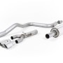 Seat Leon FR 2.0 TDI 150 - Resonated (Quieter) Cat-Back Exhaust System with Polished Tips