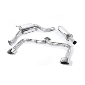 Seat Leon Cupra 280/290 (Non GPF Models) - Cat-Back Exhaust System (Louder) with Polished Oval Tips