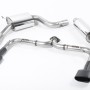 Seat Leon Cupra 280/290 (Non GPF Models) - Cat-Back Exhaust System (Louder) with Black Oval Tips