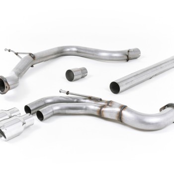 Seat Leon FR 2.0 TDI 184ps SC - Non-Resonated (Louder) Cat-Back Exhaust System with Polished Tips