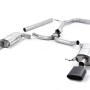 Seat Leon ST Cupra 280/290 2.0 TSI (Non GPF Models) - Non-Resonated (Louder) Cat-Back Exhaust System with Cerakote Black Oval Tips