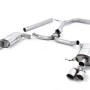 Seat Leon ST Cupra 280/290 2.0 TSI (Non GPF Models) - Non-Resonated (Louder) Cat-Back Exhaust System with Quad Round Polished Tips