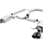 Seat Leon ST Cupra 280/290 2.0 TSI (Non GPF Models) - Non-Resonated (Louder) Cat-Back Exhaust System with Quad Round Cerakote Black Tips