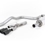 Seat Leon FR 2.0 TDI 150 - Resonated (Quieter) Cat-Back Exhaust System with Cerakote Black Tips