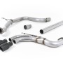 Seat Leon FR 2.0 TDI 184ps SC - Non-Resonated (Louder) Cat-Back Exhaust System with Cerakote Black Tips