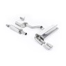 Seat Leon FR 1.8 TSI 180ps - Resonated (Quieter) Cat-Back Exhaust System with Polished GT-80 Trims