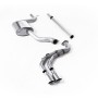 Seat Leon FR 1.8 TSI & VW Golf MK7.5 1.5TSI - Non-Resonated (Louder) Cat-Back Exhaust System with Polished GT-80 Trims (GTD Style)