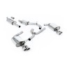 Seat Leon ST Cupra 300 (Non GPF Models) - Resonated (Quieter) Cat-Back Exhaust System with Polished Quad GT Round Tips