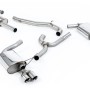 Seat Leon ST Cupra 300 (Non GPF Models) - Non-Resonated (Louder) Cat-Back Exhaust System with Polished Quad GT Round Tips