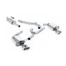 Seat Leon ST Cupra 300 (Non GPF Models) - Non-Resonated (Louder) Cat-Back Exhaust System with Polished Quad GT Round Tips