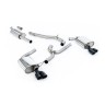 Seat Leon ST Cupra 300 (Non GPF Models) - Non-Resonated (Louder) Cat-Back Exhaust System with Black Quad GT Round Tips