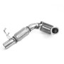 Large Bore Downpipe with Hi-Flow Sports Catalyst - For Milltek Cat-Back (Seat/VW)