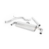 Seat Leon Cupra 290 (GPF Models) - Non-Resonated (Louder) Cat-Back Exhaust System with Quad GT-80 Polished Tips