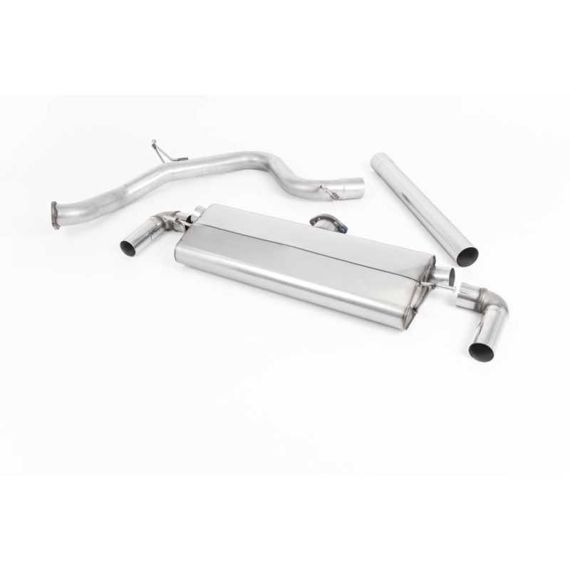 Seat Leon Cupra 300 2.0 TSI (Non GPF Models) - Non-Resonated (Louder) Cat-Back Exhaust System with Polished Oval Tips