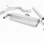 Seat Leon Cupra 300 2.0 TSI (Non GPF Models) - Non-Resonated (Louder) Cat-Back Exhaust System with Polished Oval Tips