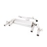 Seat Ateca Cupra 300 4Drive (GPF Models) - Non-Resonated (Louder) GPF/OPF-Back Exhaust System with GT-100 Burnt Titanium Trims