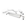 Seat Leon Cupra 290 (GPF Models) - Resonated (Quieter) Cat-Back Exhaust System with Quad GT-80 Polished Tips