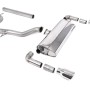 Seat Leon Cupra R 310ps - Non-Resonated (Louder) Cat-Back Exhaust System with GT-100 Polished Trims