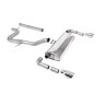 Seat Leon Cupra R 310ps - Non-Resonated (Louder) Cat-Back Exhaust System with GT-100 Polished Trims
